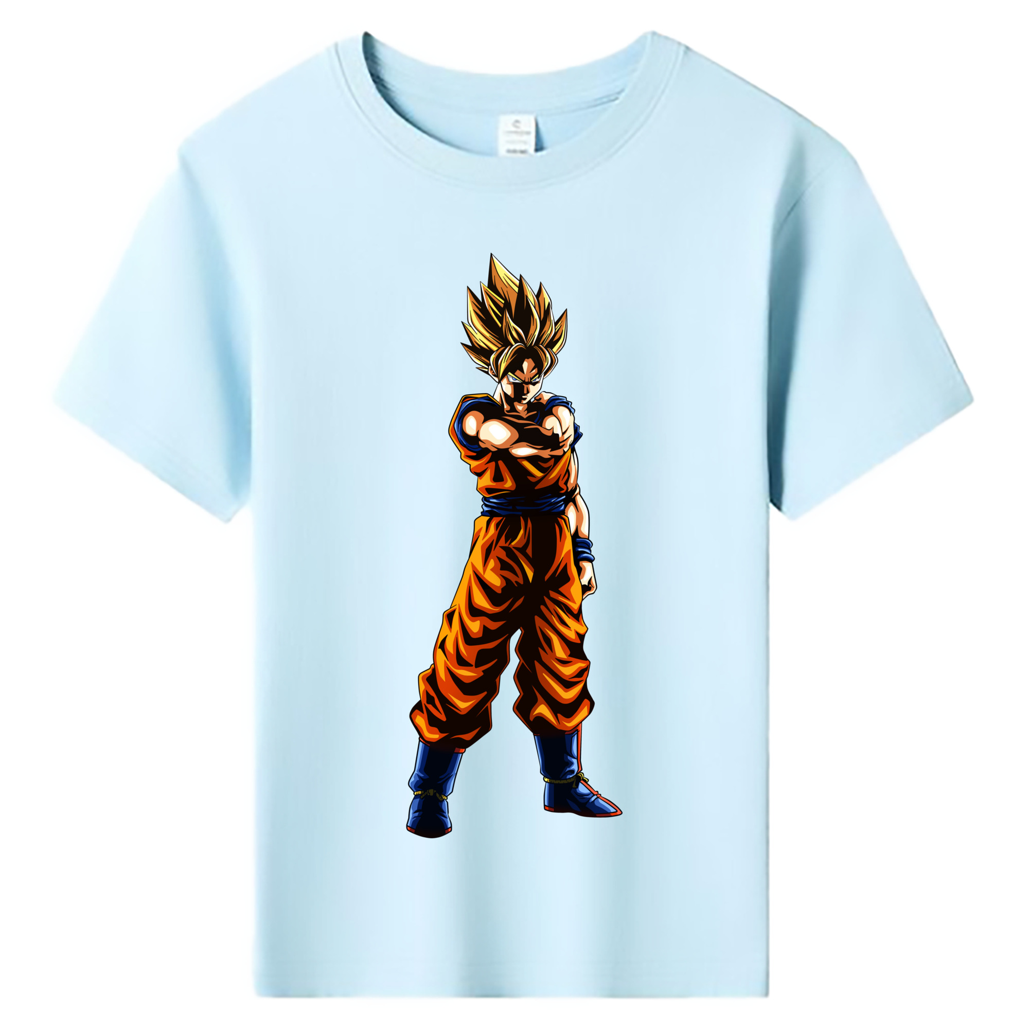 （画像用） ドラゴンボール 孫 悟飯（そんごはん）DRAGON BALL Son Gohan 綿100％キッズTシャツ（フロントプリント）